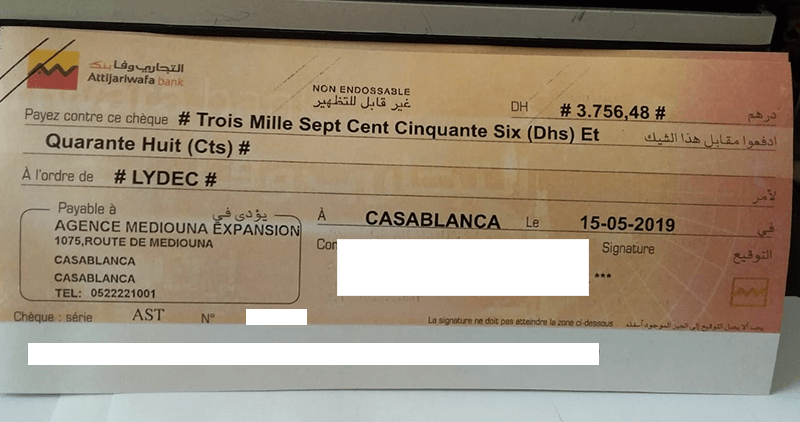 Logiciel Impression Ch ques Et Effets Maroc GCE